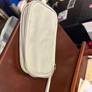 Elegant Silver Wristlet